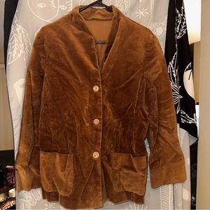 Men’s brown vintage jacket
